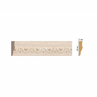 Молдинг DECOMASTER 161D-18D (60x17x2400) цвет Бежевый Молдинг DECOMASTER 161D-18D (60x17x2400) цвет Бежевый
