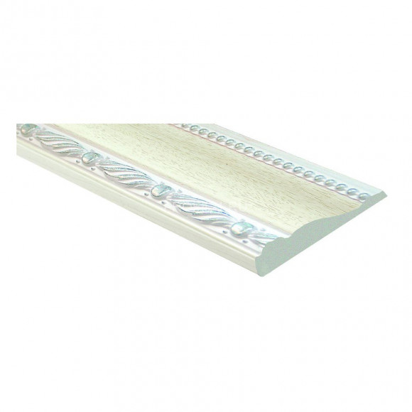 Молдинг DECOMASTER 152-15 (85x25x2400) цвет Ясень белый Молдинг DECOMASTER 152-15 (85x25x2400) цвет Ясень белый