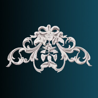 Декоративный орнамент Перфект G2071 белый 305х564х20 мм