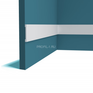 Молдинг 75 мм Перфект Плюс P163 белый 200 см