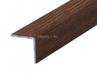 Алюминиевый уголок 15х15 мм равнополочный Л Дуб рустик 2,7 м (упаковка 10 штук)