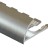 Профиль для плитки С-образный алюминий гибкий 8 мм PV19-01 полированный 2,7 м