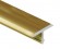 Профиль Т-образный 15 мм алюминий плоский PV35-05 золото блестящее 2,7 м