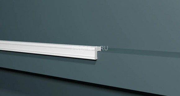 Декоративный уголок Decor-Dizayn 116S A полистирол белый, под покраску 22х22х2000