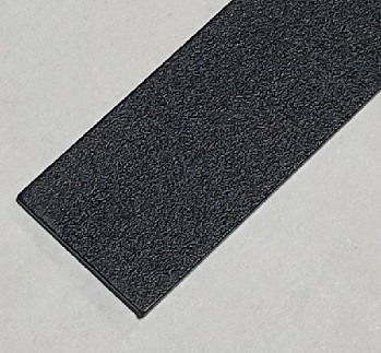 Полоса алюминиевая 10х2 мм, 3 метра черный муар