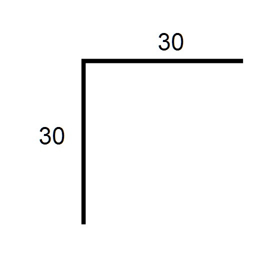 Уголок ПВХ 30х30 Lemal E30 0042 под дерево 2,75 м (25 штук) Уголок ПВХ 30х30 Lemal E30 0042 под дерево 2,75 м (25 штук)