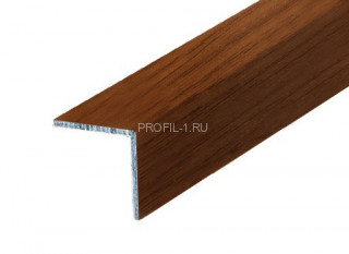 Алюминиевый уголок 15х15 мм равнополочный Л Золотой дуб 2,7 м (упаковка 10 штук)