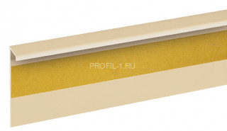 Плинтус ребристый для ковролина Cezar 103 бежевый 2,5 м Плинтус ребристый для ковролина Cezar 103 бежевый 2,5 м