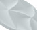 Декоративная стеновая 3D панель AQUA Dekohaus 3D KITE белая полистирол 450х900х25 мм