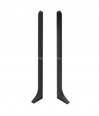 Комплект заглушек для напольного плинтуса 60 мм NEEXY AKBD60-LE-RE-SBL муар черный Комплект заглушек для напольного плинтуса 60 мм NEEXY AKBD60-LE-RE-SBL муар черный