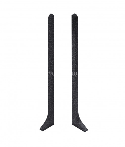 Комплект заглушек для напольного плинтуса 60 мм NEEXY AKBD60-LE-RE-SBL муар черный Комплект заглушек для напольного плинтуса 60 мм NEEXY AKBD60-LE-RE-SBL муар черный