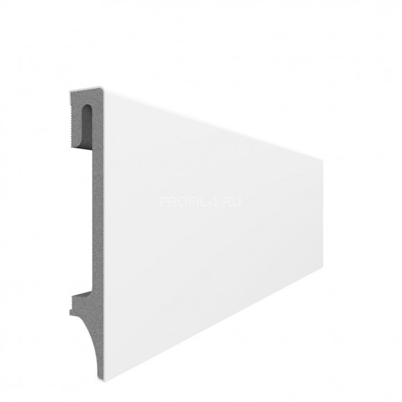 Напольный плинтус 100 мм VOX Espumo ESP-401 белый 2.4 м Напольный плинтус 100 мм VOX Espumo ESP-401 белый 2.4 м