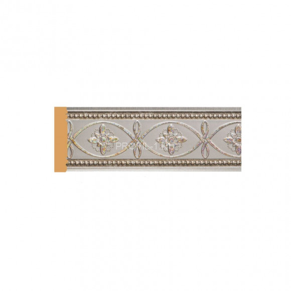 Молдинг DECOMASTER 150-55 (80x12x2400) цвет Серый перламутр Молдинг DECOMASTER 150-55 (80x12x2400) цвет Серый перламутр