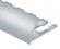 Профиль С-образный гибкий алюминий для плитки 8 мм PV10-03 eco серебро блестящее 2,7 м