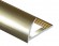 Алюминиевый профиль для плитки С-образный 8 мм PV16-13 песок блестящий 2,7 м