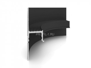 Радиусный элемент D002 на внутренний угол R50 мм Decaro D002R50inn черный Радиусный элемент D002 на внутренний угол R50 мм Decaro D002R50inn черный