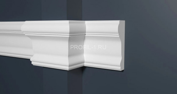 Молдинг Decor-Dizayn 147 A полистирол белый, под покраску 84х26х2000 мм Молдинг Decor-Dizayn 147 A полистирол белый, под покраску 84х26х2000 мм