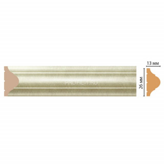 Молдинг DECOMASTER D001-373 ДМ (26x13x2400) цвет Шампань Молдинг DECOMASTER D001-373 ДМ (26x13x2400) цвет Шампань