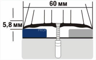 Алюминиевый порог одноуровневый 60 мм А4 КР Люкс золото люкс 2,7 м (упаковка 10 штук) Алюминиевый порог одноуровневый 60 мм А4 КР Люкс золото люкс 2,7 м (упаковка 10 штук)
