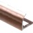 Профиль для плитки С-образный внешний алюминий 12 мм PV24-15 розовый блестящий 2,7 м