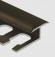 Профиль Т-образный гибкий 16 мм алюминий PV42-10 коричневый матовый 2,7 м