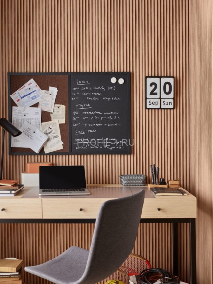 Реечная настенная панель VOX LINERIO S-LINE дерево 2650х122х12 мм Реечная настенная панель VOX LINERIO S-LINE дерево 2650х122х12 мм