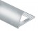 Профиль С-образный алюминий для плитки 10 мм PV08-03 eco серебро блестящее 2,7 м