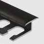 Профиль Т-образный гибкий 16 мм алюминий PV42-18 черный матовый 2,7 м