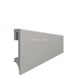 Напольный плинтус 80 мм VOX Espumo ESP-203 теплый серый 2.4 м Напольный плинтус 80 мм VOX Espumo ESP-203 теплый серый 2.4 м