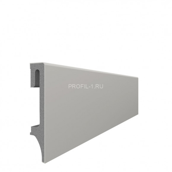 Напольный плинтус 80 мм VOX Espumo ESP-203 теплый серый 2.4 м Напольный плинтус 80 мм VOX Espumo ESP-203 теплый серый 2.4 м