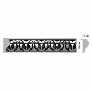 Молдинг DECOMASTER 103C-63ШКx54 ШКx54 (20x10x2400) цвет Серебро Молдинг DECOMASTER 103C-63ШКx54 ШКx54 (20x10x2400) цвет Серебро