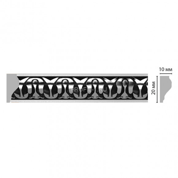 Молдинг DECOMASTER 103C-63ШКx54 ШКx54 (20x10x2400) цвет Серебро Молдинг DECOMASTER 103C-63ШКx54 ШКx54 (20x10x2400) цвет Серебро