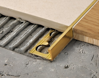 L-профиль латунный 10 мм Progress Profiles PTOL 10 полированный 2,7 м