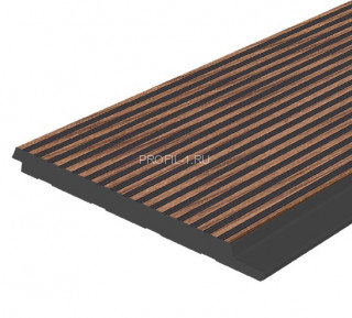 Стеновая панель Hiwood LV127L BR396K под дерево 120х12 мм 2,7 м Стеновая панель Hiwood LV127L BR396K под дерево 120х12 мм 2,7 м