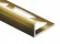 Профиль L-образный алюминий 8 мм PV01-05 золото блестящее 2,7 м