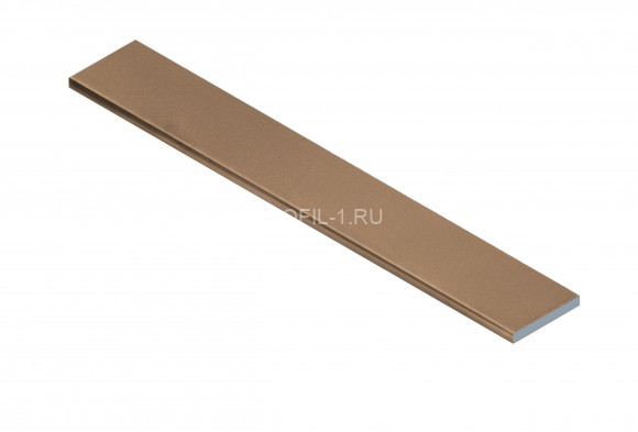 Алюминиевая полоса 10 мм NEEXY PV87-06 MBR бронза матовая 2.7 м