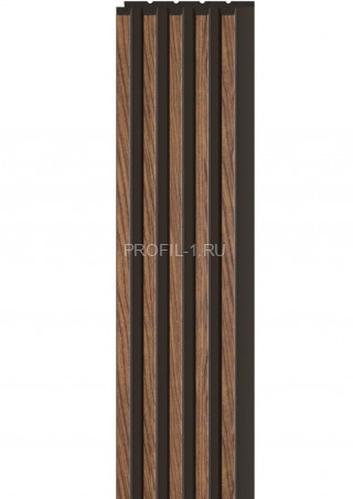 Реечная настенная панель VOX LINERIO S-LINE мокка 2650х122х12 мм Реечная настенная панель VOX LINERIO S-LINE мокка 2650х122х12 мм