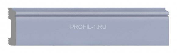 Плинтус напольный DECOMASTER D005-117ДМ (79x13x2400) с кабель-каналом Серый