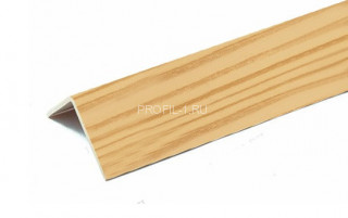 Пластиковый уголок 30х20 Cezar 122 Горный клен 2,75 м (25 штук)