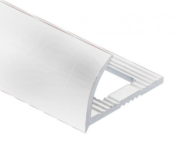 Алюминиевый профиль для плитки С-образный 12 мм PV18-35 светло-серый Ral 7035 2,7 м