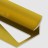Уголок для плитки внутренний алюминий 12 мм PV29-04 золото матовое 2,7 м