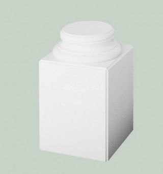 База колонны Orac Decor K1132 белая полистирол 575х350х350 мм