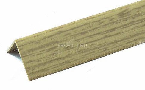 Гибкий уголок ПВХ 25х25 Lemal U25x25 0038 под дерево 2,75 м (25 штук)