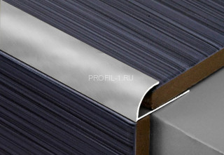 Профиль С-образный алюминий 10 мм ПО-9 графит глянец 2,7 м Профиль С-образный алюминий 10 мм ПО-9 графит глянец 2,7 м