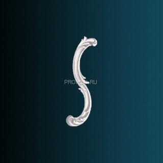 Декоративный орнамент Перфект G2357L левый белый 286х114х20 мм