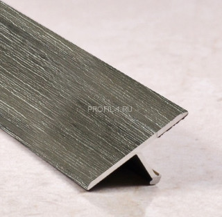 Алюминиевый Т-профиль ламинированный 26 мм ПТ-26 208 Сосна полярная 2,7 м