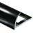 Алюминиевый профиль для плитки С-образный 8 мм PV16-19 черный блестящий 2,7 м