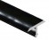 Профиль Т-образный 15 мм алюминий плоский PV35-19 черный блестящий 2,7 м