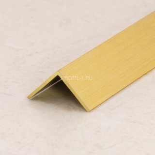 Латунный уголок 30х30 мм ЛПН-30х30 браш 2.7 м