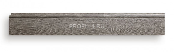 Плинтус напольный DECOMASTER D005-86ДМ (79x13x2400) с кабель-каналом Дуб скандинавский